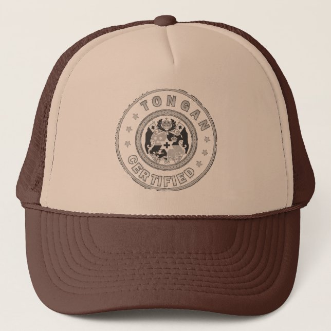 Tongan Certified Trucker Hat (Front)