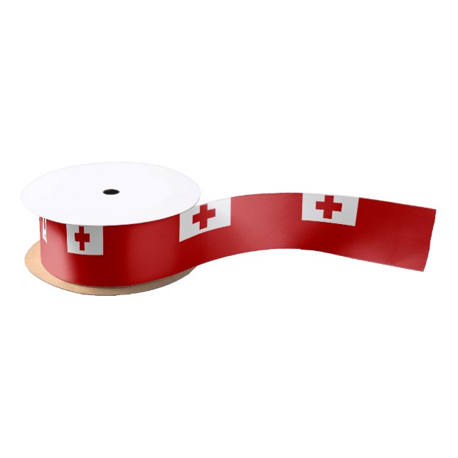 Tongan flag ribbon (Spool)