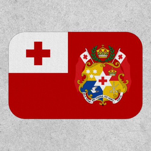 Tongan Flag  Seal Flag of Tonga Patch