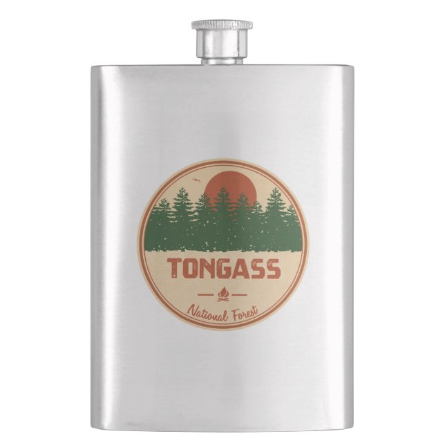 Tongass National Forest Flask (Front)