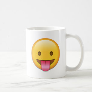 Tongue-Out Cheeky Emoji Coffee Mug