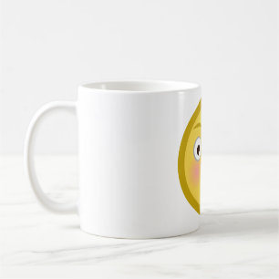 Tongue Out Emoji Funny Goofy Face Coffee Mug