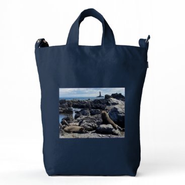 TONGUE POINT LEANING LIGHT HOUSE DUCK BAG TONGUE POINT LEANING LIGHT HOUSE DUCK BAG