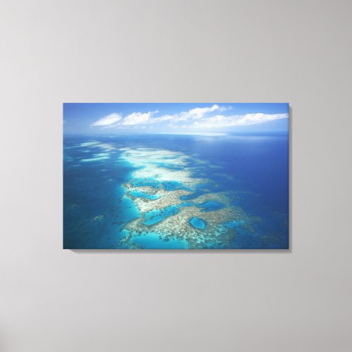 Tongue Reef Great Barrier Reef Marine Park Canvas Print