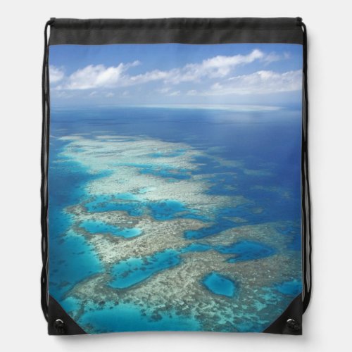 Tongue Reef Great Barrier Reef Marine Park Drawstring Bag