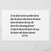 Tongue Twister Doctor Doctors Another Doctor (Front)