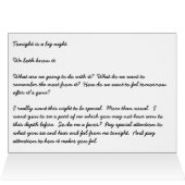 Tonight card (Inside Horizontal (Top))