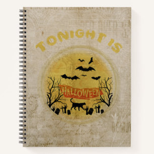 Tonight is Halloween Notebook