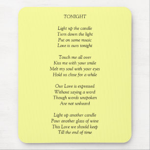 TONIGHT/Love Mouse Pad