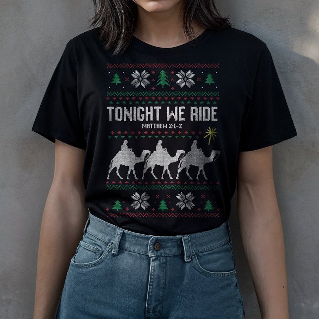 Tonight We Ride 3 Kings Ugly Sweater Christmas (Creator Uploaded)