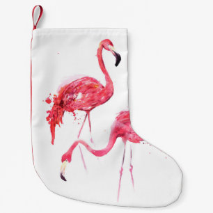 toning vintage under palm trees against a blue sky small christmas stocking