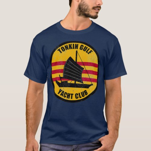 Tonkin Gulf Yacht Club distressed  T_Shirt