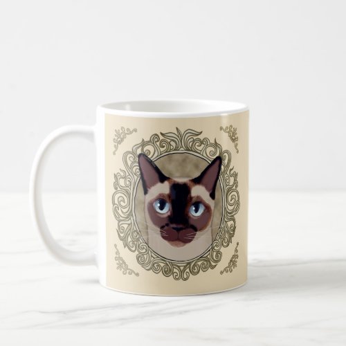 Tonkinese Cat custom name mug