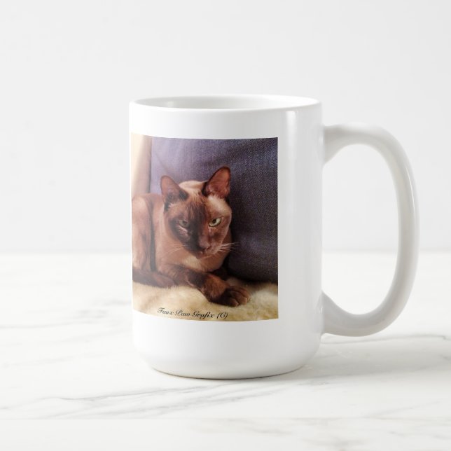 Tonkinese, Intense Gaze Coffee Mug (Right)