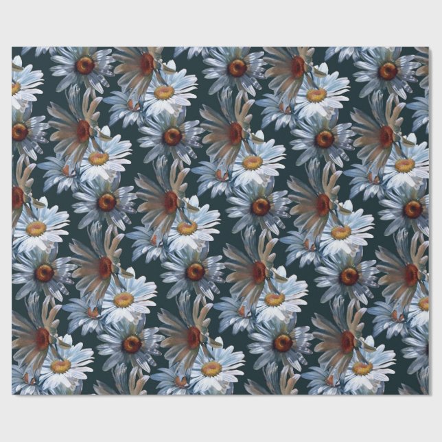 Tonkinson Daisies galore gift wrap (Flat)