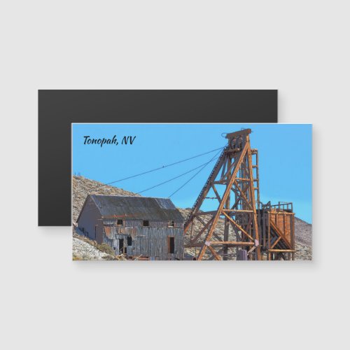 Tonopah Nevada Magnetic Card