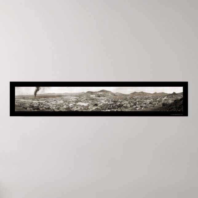 Tonopah NV Panoramic Photo 1913 Poster (Front)