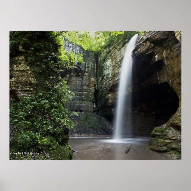 Tonti Canyon - Starved Rock State Park Poster (Front)