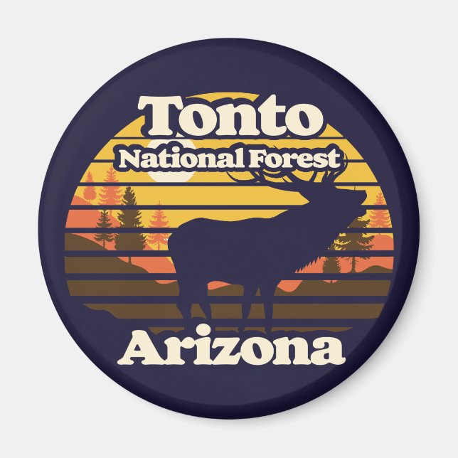 Tonto National Forest Arizona Magnet (Front)