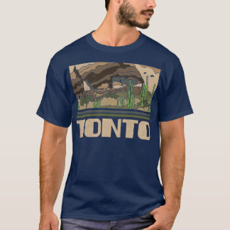 Tonto National Monument Nature Lover Vintage Retro T-Shirt