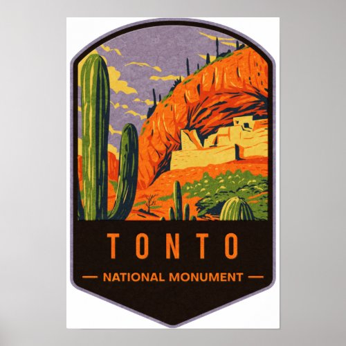 Tonto National Monument Poster