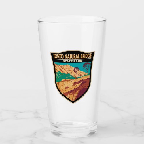 Tonto Natural Bridge State Park Arizona Vintage Glass