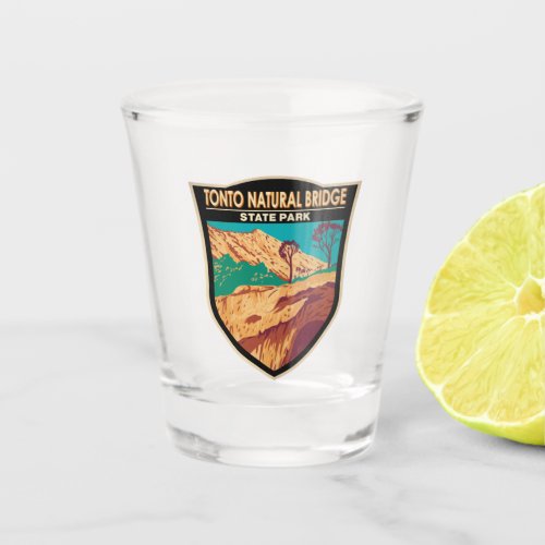 Tonto Natural Bridge State Park Arizona Vintage Shot Glass
