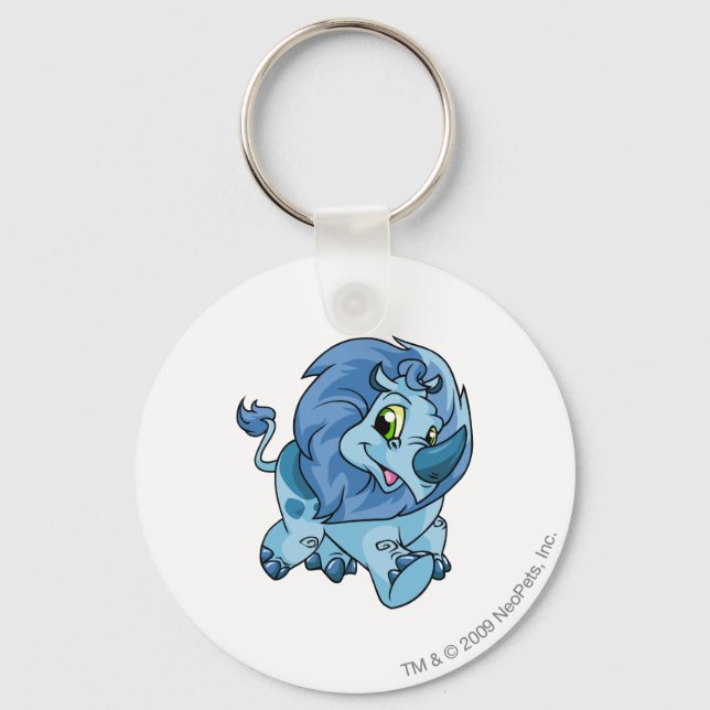 Tonu Blue Keychain (Front)
