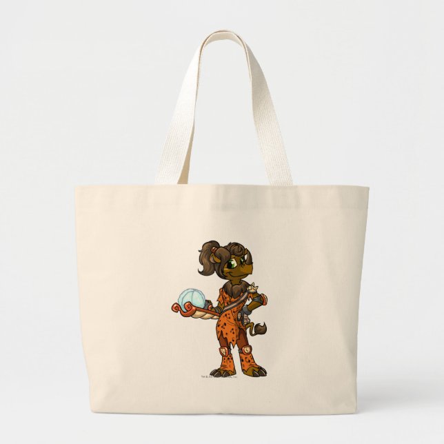 Tonu Tyrannia Player Large Tote Bag (Front)