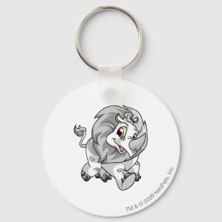 Tonu White Keychain