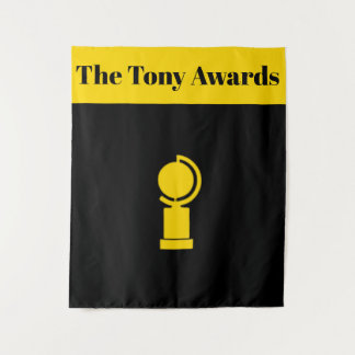Tony Awards Party Playbill Style Backdrop
