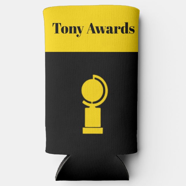 Tony Awards Playbill inspired cooler (Front)