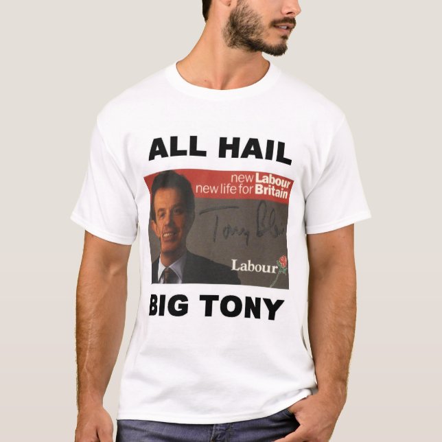 Tony Blair T-Shirt (Front)