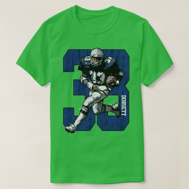 Tony Dorsett Dallas 33 TShirt (Design Front)