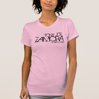 TONY JOE ZAMORA - ROAD to PRO ladies t-shirt