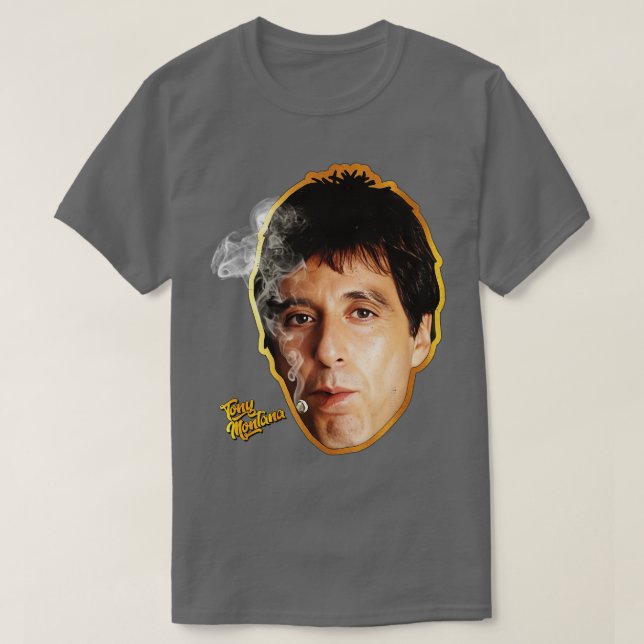 TONY MONTANA GOLD T-Shirt (Design Front)