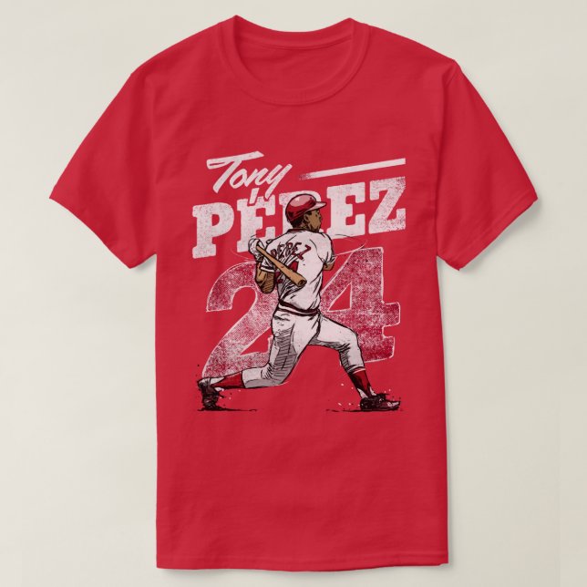 Tony Perez Retro T-Shirt (Design Front)