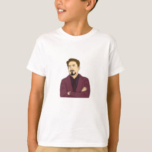 Tony Stark- Embrace the Genius, Style & Heroism T-Shirt