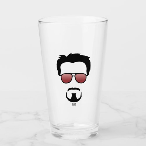 Tony Stark Hairstyle Icon With Aviator Sunglasses Glass