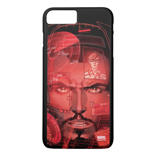 Tony Stark In Iron Man Suit Case-Mate iPhone Case (Back)