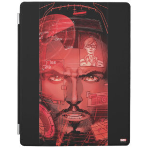 Tony Stark In Iron Man Suit iPad Smart Cover