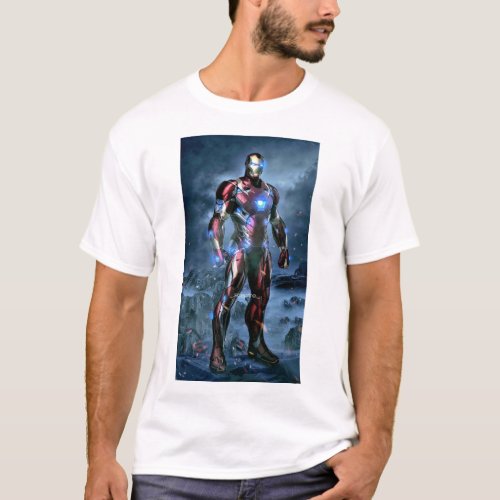 Tony Starks Ironclad Legacy A Glimpse into the  T_Shirt