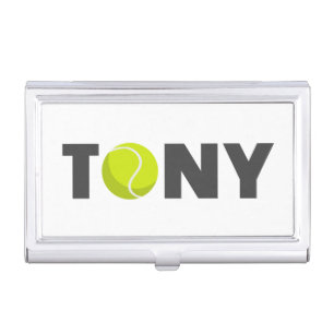 Tony Tennis Business Card Case