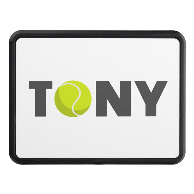 Tony Tennis Hitch Cover (Front)