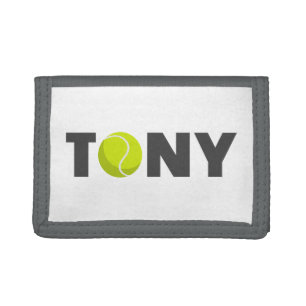 Tony Tennis Trifold Wallet
