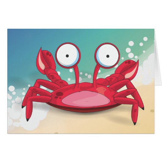 Tony the Crab Cards (Front Horizontal)