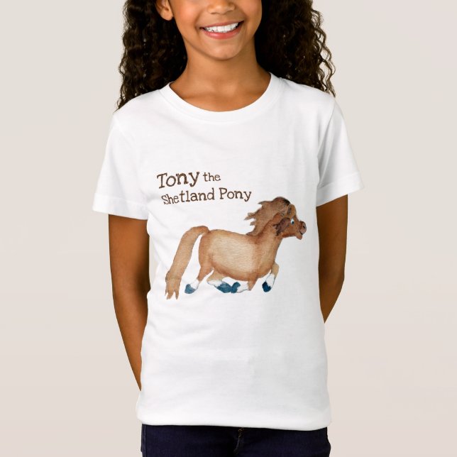 Tony the Shetland Pony youth shirt (Front)