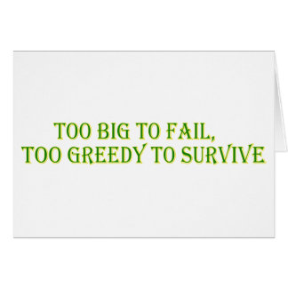 Too big to fail cards