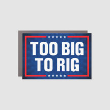 Too Big To Rig Trump 2024