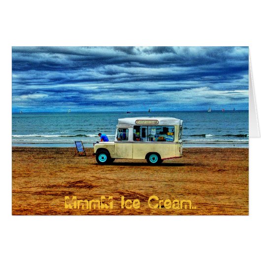 Too Cold For Ice Cream!? Cards (Front Horizontal)